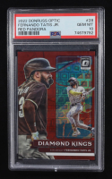 Fernando Tatis Jr. 2022 Donruss Optic Red Pandora Diamond Kings #28 RC (PSA 10) at PristineAuction.com
