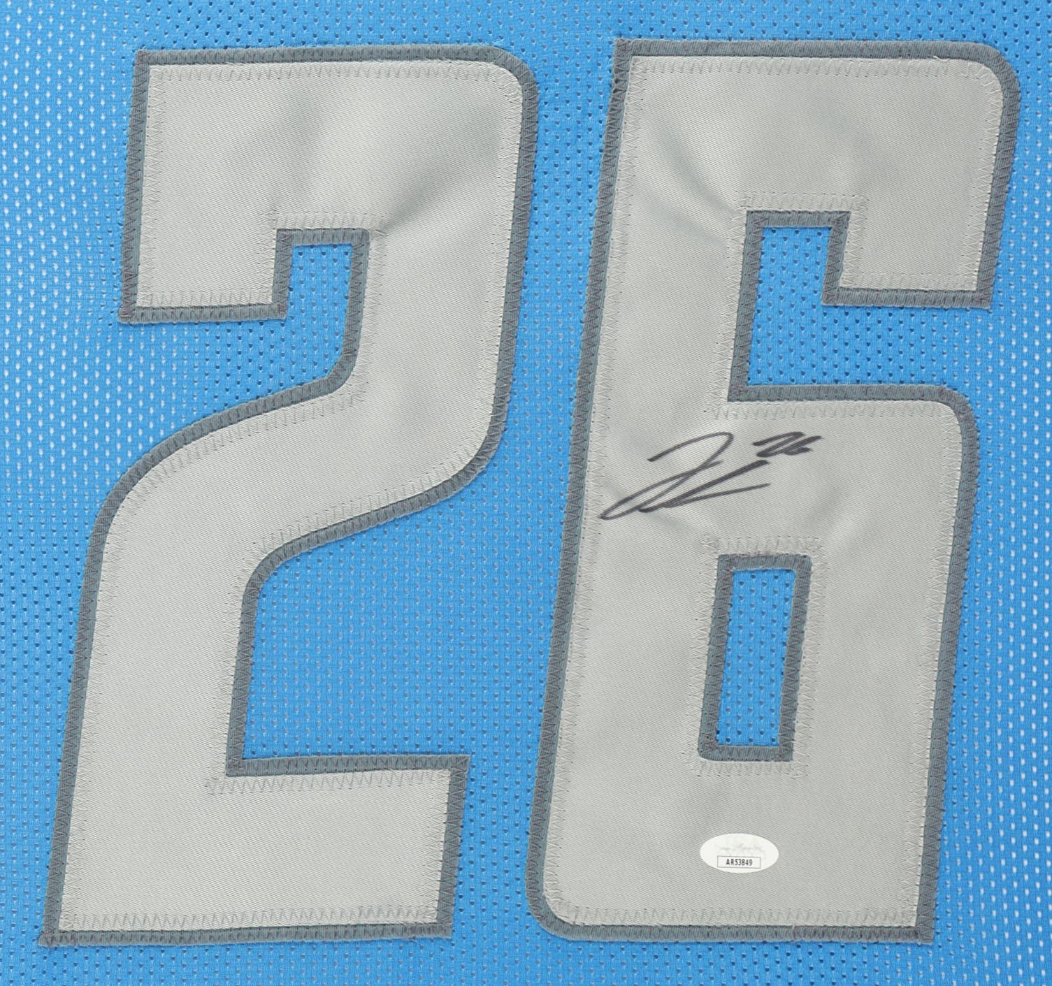 Jahmir Gibbs Signed Custom Framed Jersey Display (JSA) at PristineAuction.com Jahmir Gibbs Signed Custom Framed Jersey Display (JSA) at PristineAuction.com