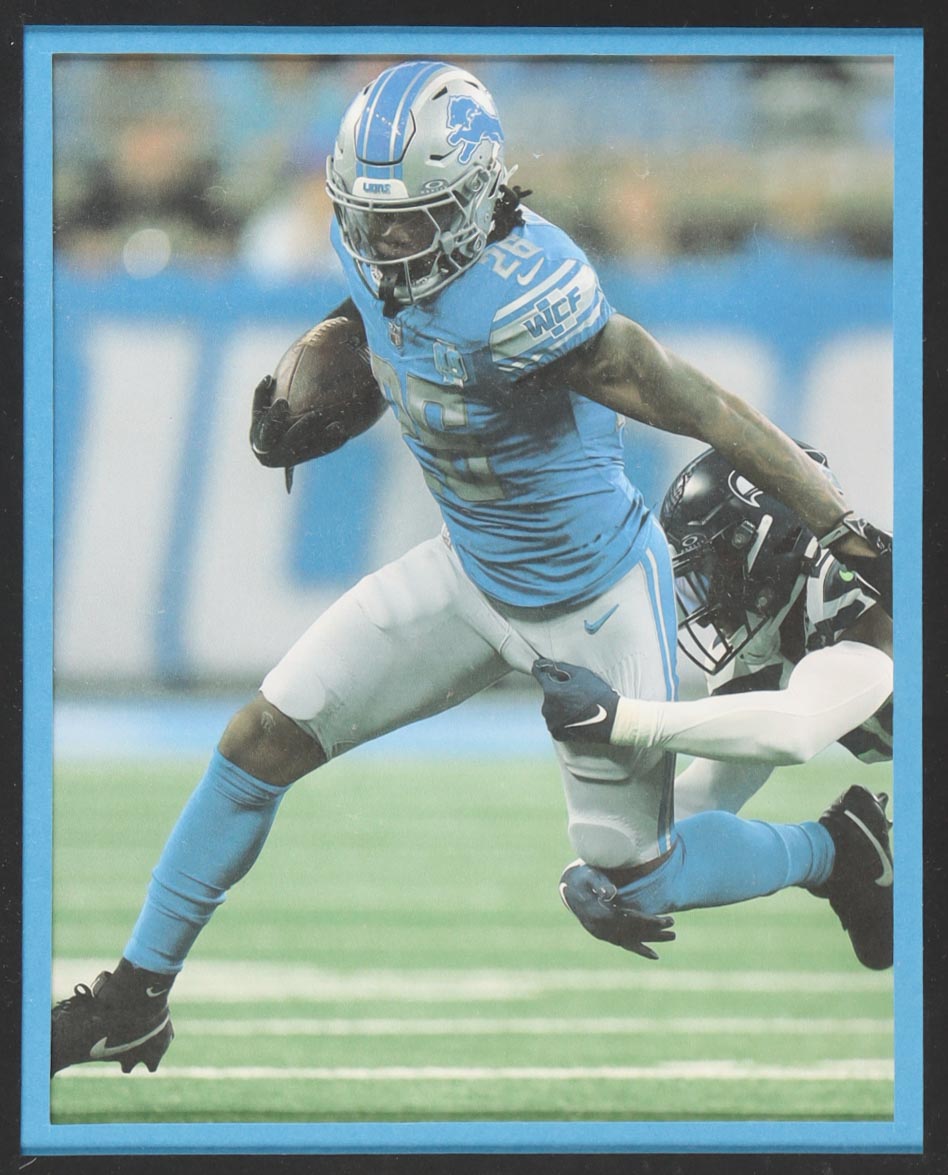 Jahmir Gibbs Signed Custom Framed Jersey Display (JSA) at PristineAuction.com Jahmir Gibbs Signed Custom Framed Jersey Display (JSA) at PristineAuction.com