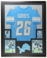 Jahmir Gibbs Signed Custom Framed Jersey Display (JSA) at PristineAuction.com