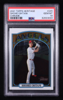 Shohei Ohtani 2021 Topps Heritage Chrome #245 #026/999 (PSA 10) at PristineAuction.com