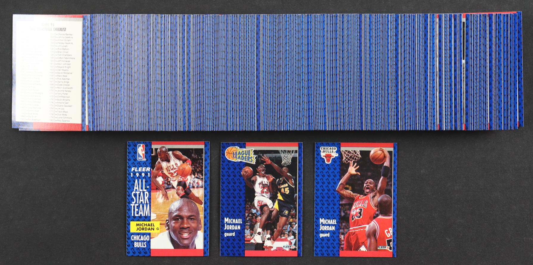 1991-92 Fleer Basketball Series 1 Complete Set of (240) Cards with Michael Jordan #29, Michael Jordan #211 AS, Michael Jordan #220 LL at PristineAuction.com 1991-92 Fleer Basketball Series 1 Complete Set of (240) Cards with Michael Jordan #29, Michael Jordan #211 AS, Michael Jordan #220 LL at PristineAuction.com
