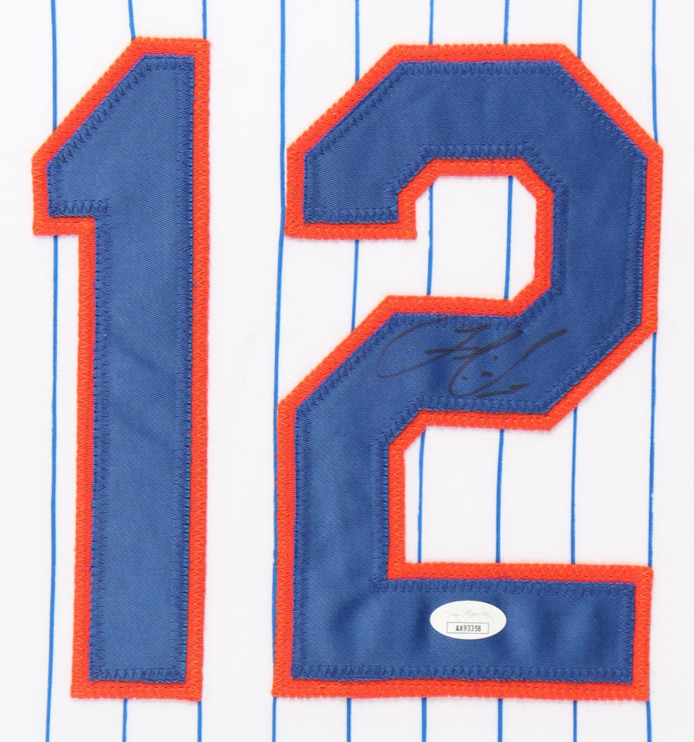 Fransisco Lindor Signed Custom Framed Jersey Display (JSA) at PristineAuction.com Fransisco Lindor Signed Custom Framed Jersey Display (JSA) at PristineAuction.com