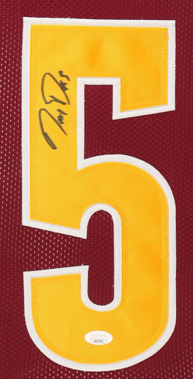 Jayden Daniels Signed Custom Framed Jersey Display (JSA) at PristineAuction.com Jayden Daniels Signed Custom Framed Jersey Display (JSA) at PristineAuction.com