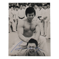 Bolo Yeung Signed "Enter the Dragon" 11x14 Photo (ACOA) at PristineAuction.com
