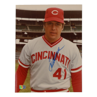 Tom Seaver Signed Reds 8x10 Photo (AIV) at PristineAuction.com