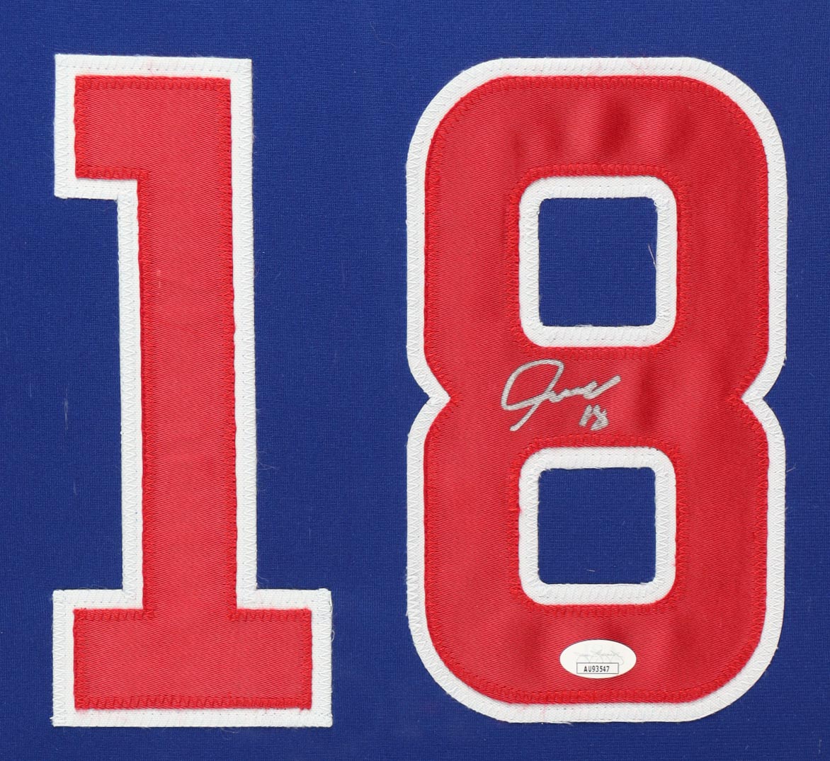 Shota Imanaga Signed Custom Framed Jersey Display (JSA) at PristineAuction.com Shota Imanaga Signed Custom Framed Jersey Display (JSA) at PristineAuction.com