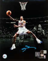 Allen Iverson Signed 76ers 8x10 Photo (Beckett) at PristineAuction.com