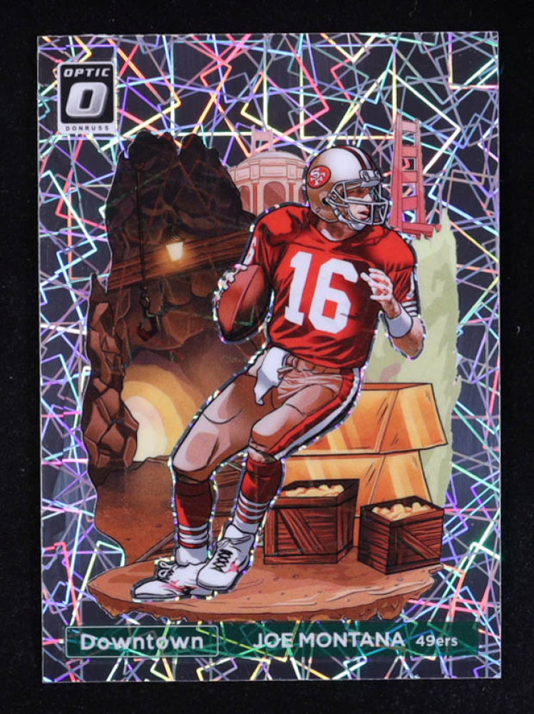 Joe Montana 2023 Donruss Optic Downtown #7