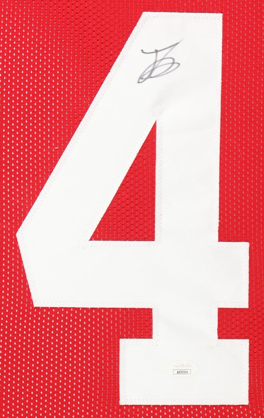 Jeremiah Smith Signed Custom Framed Jersey Display (JSA) at PristineAuction.com Jeremiah Smith Signed Custom Framed Jersey Display (JSA) at PristineAuction.com