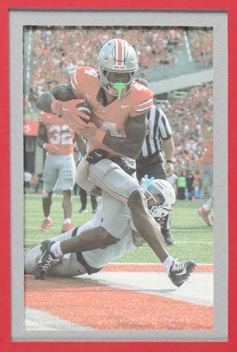 Jeremiah Smith Signed Custom Framed Jersey Display (JSA) at PristineAuction.com Jeremiah Smith Signed Custom Framed Jersey Display (JSA) at PristineAuction.com