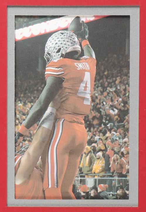 Jeremiah Smith Signed Custom Framed Jersey Display (JSA) at PristineAuction.com Jeremiah Smith Signed Custom Framed Jersey Display (JSA) at PristineAuction.com