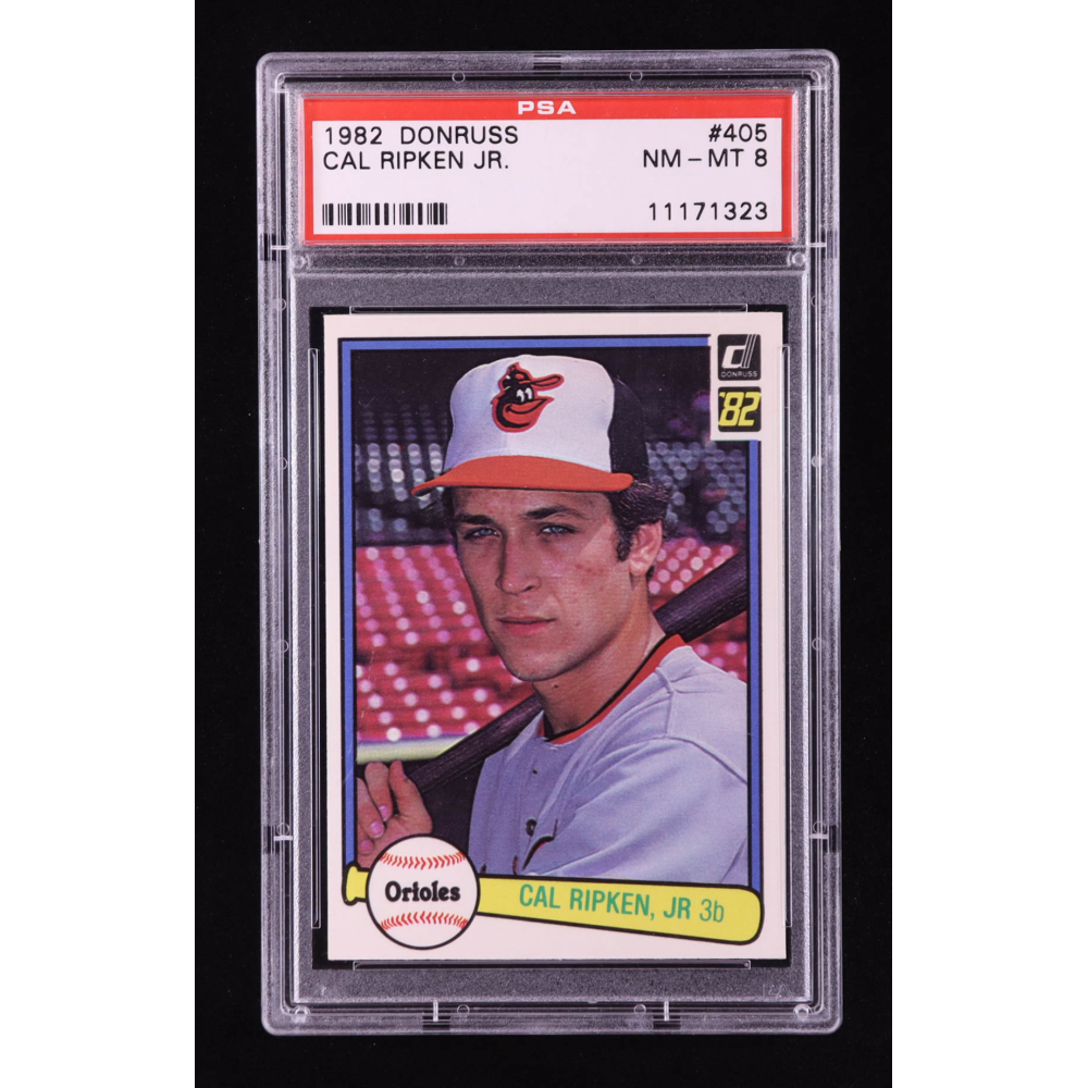 Cal Ripken Jr. 1982 Donruss #405 RC (PSA 8) at PristineAuction.com