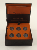 The Joseph Smith Memorial Collection Set Medallions with (6) 1 Troy Ounce .999 Silver Bullion Rounds at PristineAuction.com