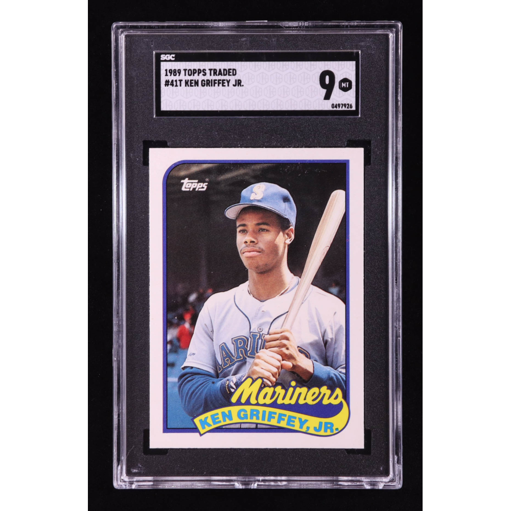 Ken Griffey Jr. 1989 Topps Traded #41T RC (SGC 9) at PristineAuction.com