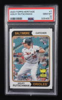 Adley Rutschman 2023 Topps Heritage #7 RC (PSA 10) at PristineAuction.com
