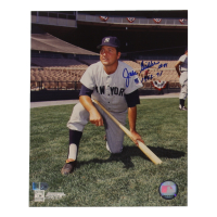Jake Gibbs Signed Yankees 8x10 Photo Inscribed "1962-71" (AIV) at PristineAuction.com