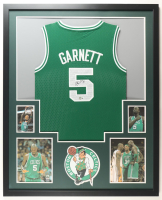 Kevin Garnett Signed Custom Framed Jersey Display (Beckett) at PristineAuction.com