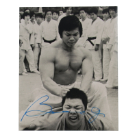Bolo Yeung Signed "Enter the Dragon" 11x14 Photo (ACOA) at PristineAuction.com