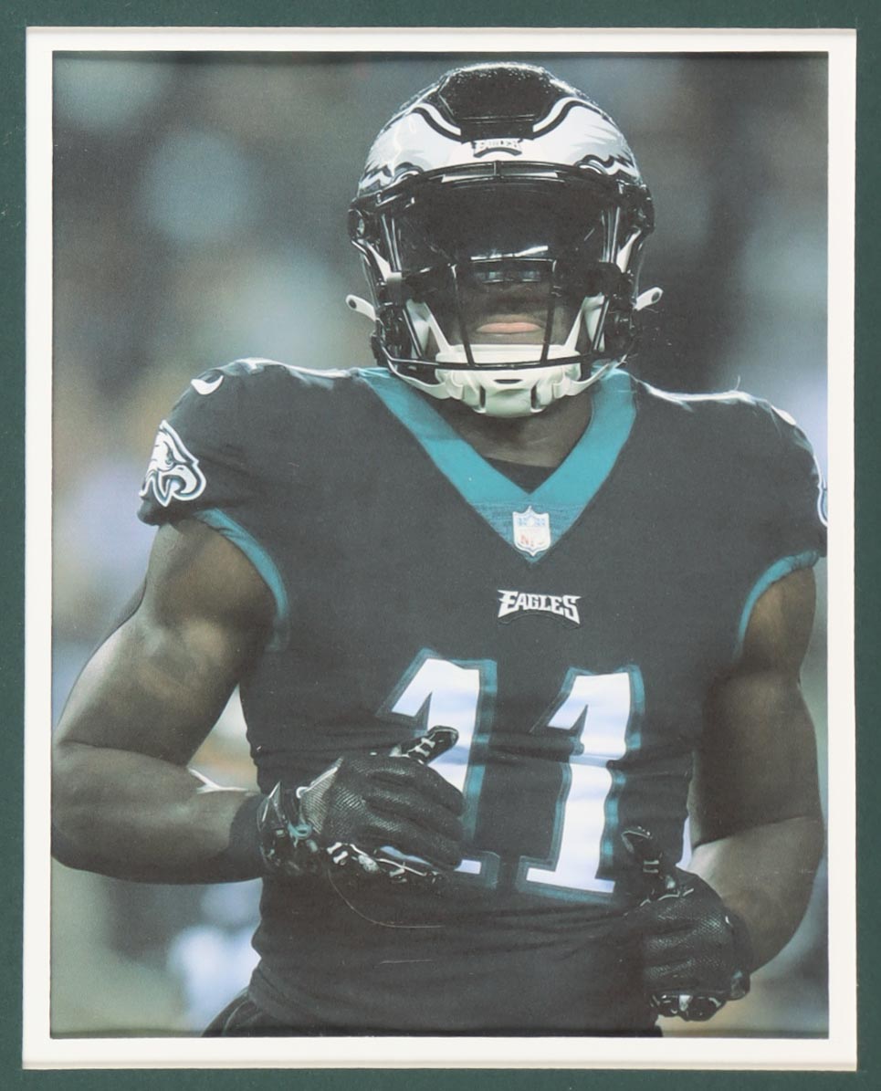 AJ Brown Signed Custom Framed Jersey Display (JSA) at PristineAuction.com AJ Brown Signed Custom Framed Jersey Display (JSA) at PristineAuction.com