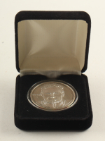 Steve Young LE The Highland Mint 1 Troy Oz .999 Fine Silver Commemorative Bullion Round at PristineAuction.com
