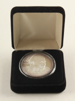 Deion Sanders LE The Highland Mint 1 Troy Oz .999 Fine Silver Commemorative Bullion Round at PristineAuction.com