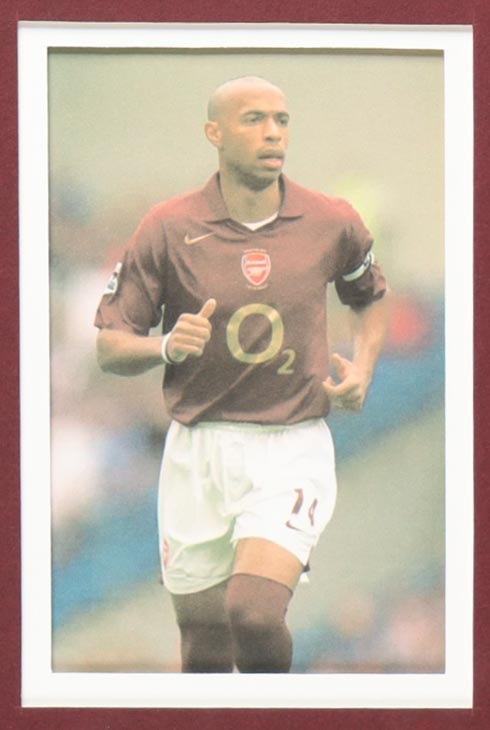 Thierry Henry Signed Custom Framed Jersey Display (Beckett) at PristineAuction.com Thierry Henry Signed Custom Framed Jersey Display (Beckett) at PristineAuction.com
