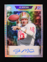 Joe Montana 2024 Leaf Metal Legacy Collection #89P-JM3 Autograph Silver Prismatic SP Variation #16/35 at PristineAuction.com