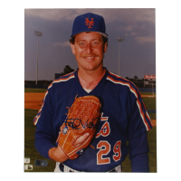 Frank Viola Signed Mets 8x10 Photo (AIV) at PristineAuction.com