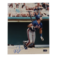 Wally Backman Signed Mets 8x10 Photo (AIV) at PristineAuction.com