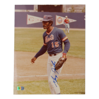 George Foster Signed Mets 8x10 Photo (AIV) at PristineAuction.com