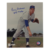 Craig Anderson Signed Mets 8x10 Photo Inscribed "'62 Mets" (AIV) at PristineAuction.com