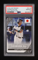 Shohei Ohtani 2018 Leaf Ohtani Rookie Exclusive Flag #FL01 RC (PSA 10) at PristineAuction.com