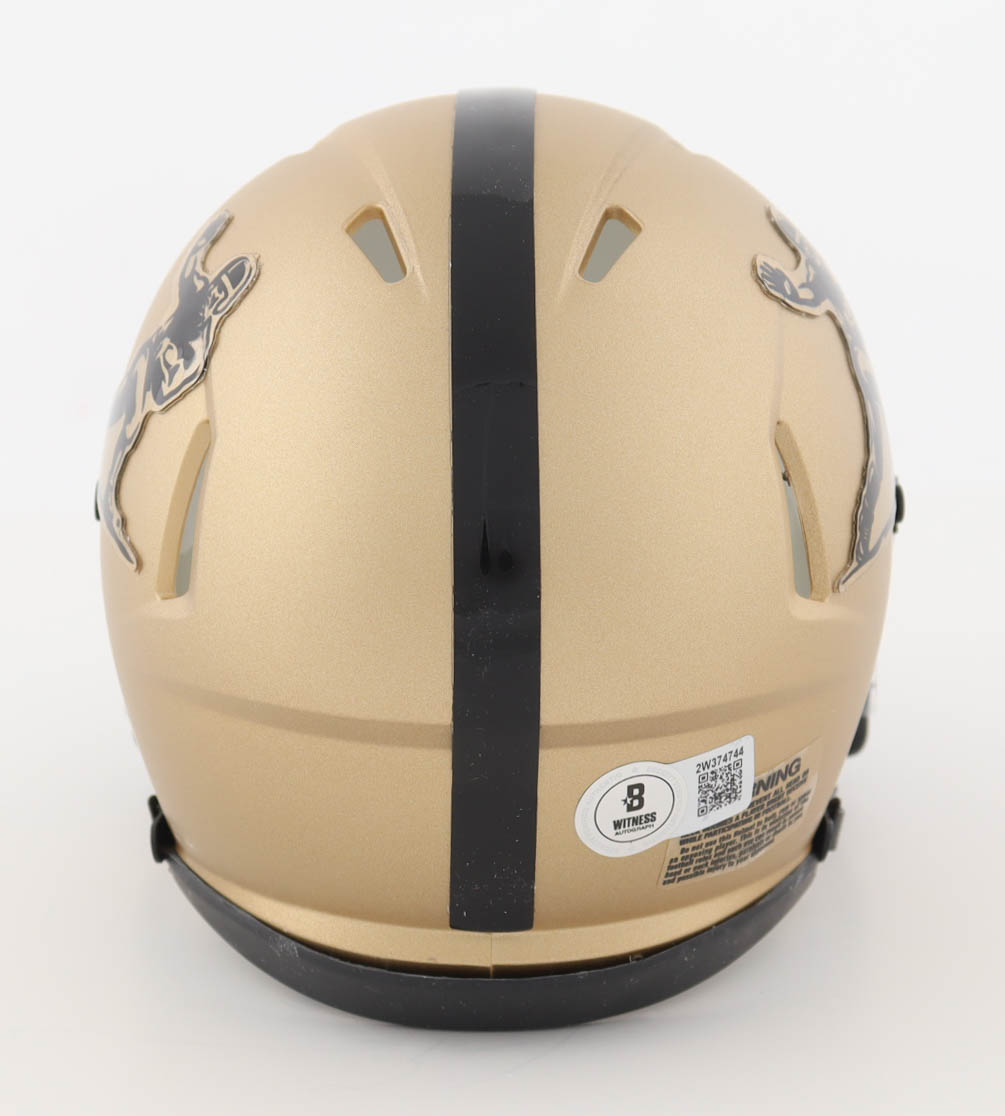 Danny Wuerffel Signed Heisman Trophy Logo Speed Mini Helmet (Beckett) at PristineAuction.com Danny Wuerffel Signed Heisman Trophy Logo Speed Mini Helmet (Beckett) at PristineAuction.com