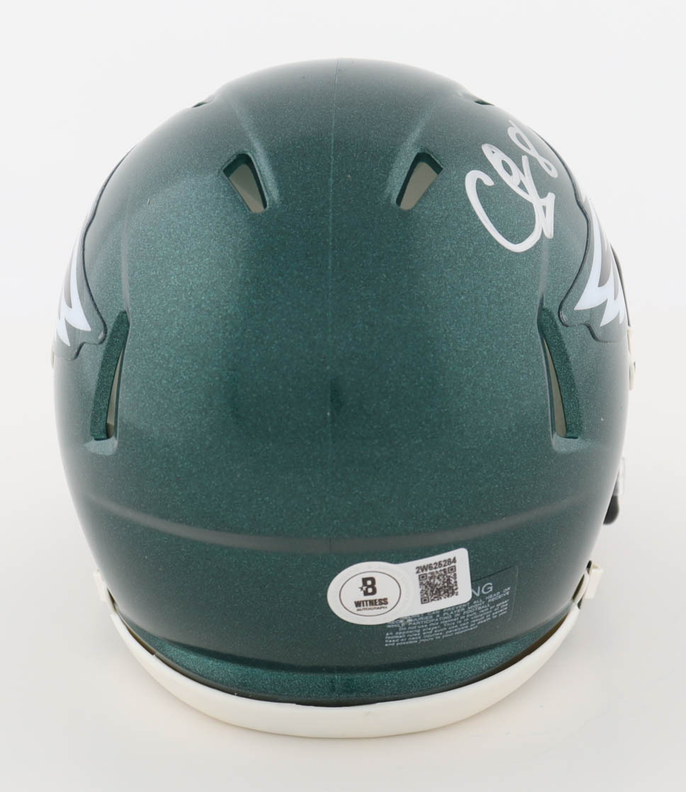CJ Gardner-Johnson Signed Eagles Speed Mini Helmet (Beckett) at PristineAuction.com CJ Gardner-Johnson Signed Eagles Speed Mini Helmet (Beckett) at PristineAuction.com