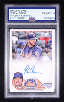 Pete Alonso Signed 2023 Topps Alonso Foundation Collection #ALONSO23 (PSA | Autograph Graded 10) at PristineAuction.com