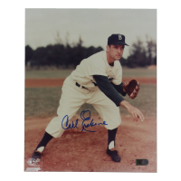 Carl Erskine Signed Dodgers 8x10 Photo (AIV) at PristineAuction.com