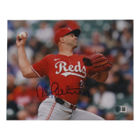 Nick Martinez Signed Reds 8x10 Photo (Beckett) at PristineAuction.com