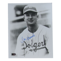 Gene Hermanski Signed Dodgers 8x10 Photo (AIV) at PristineAuction.com