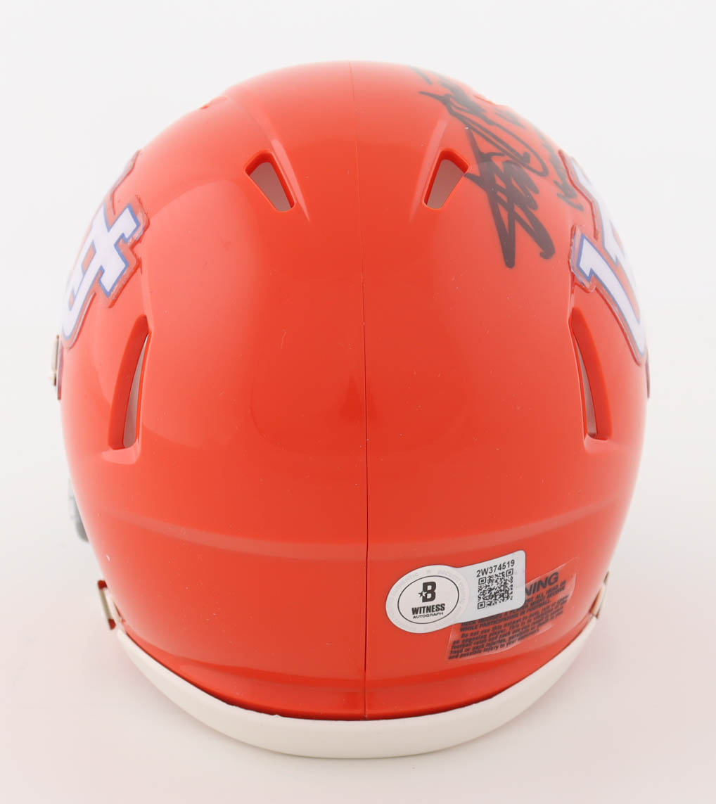 Steve Spurrier Signed Florida Gators Speed Mini Helmet Inscribed "66 Heisman" (Beckett) at PristineAuction.com Steve Spurrier Signed Florida Gators Speed Mini Helmet Inscribed "66 Heisman" (Beckett) at PristineAuction.com