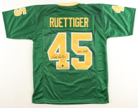 Rudy Ruettiger Signed Jersey Inscribed "Never Quit" (Beckett) at PristineAuction.com