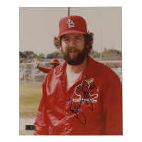 Bruce Sutter Signed Cardinals 8x10 Photo (AIV) at PristineAuction.com