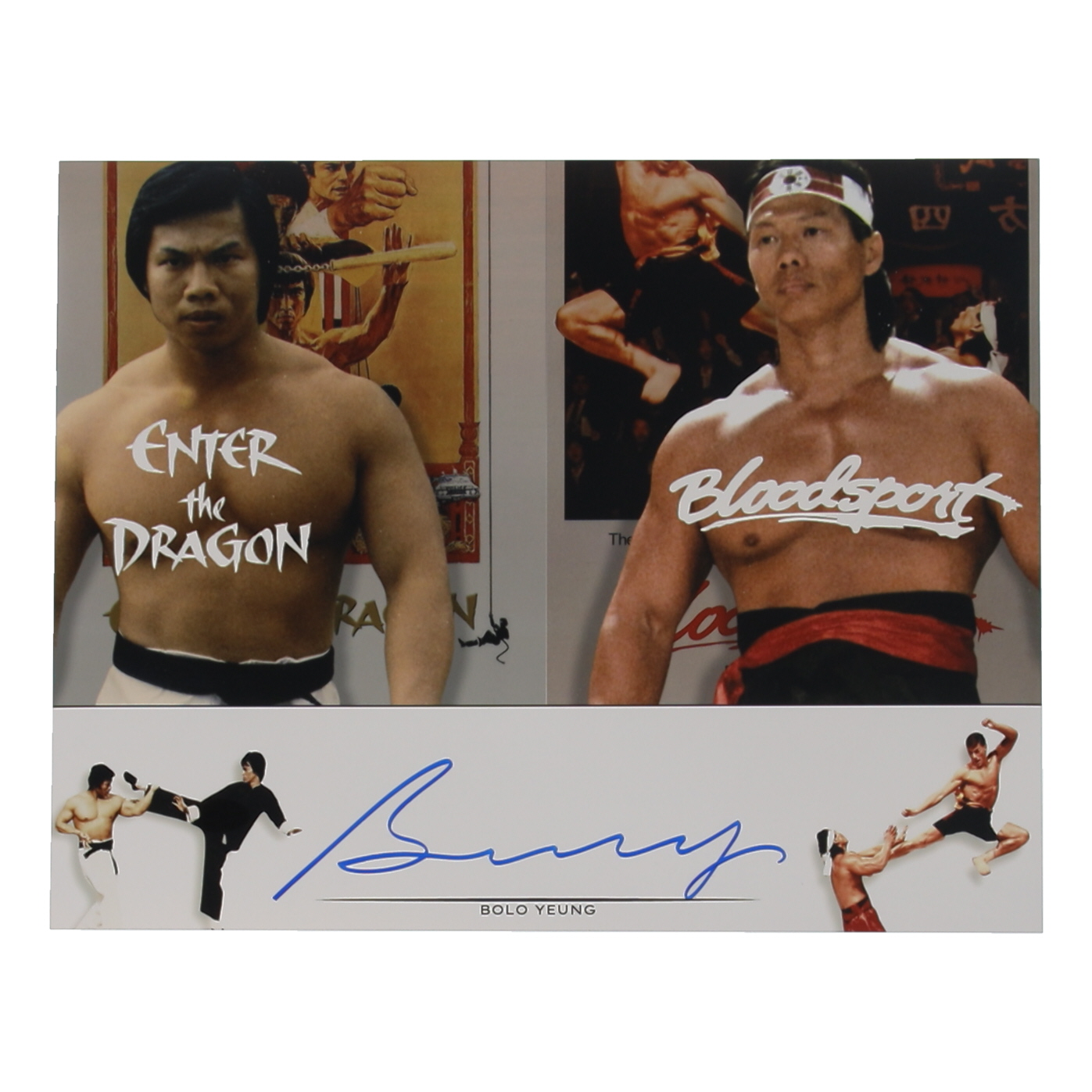 Bolo Yeung Signed 11x14 Photo (ACOA) at PristineAuction.com Bolo Yeung Signed 11x14 Photo (ACOA) at PristineAuction.com