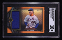 Pete Alonso 2022 Topps Triple Threads Single Jumbo Relics Amber #SJR2PA1 #01/18 (SGC 10) at PristineAuction.com