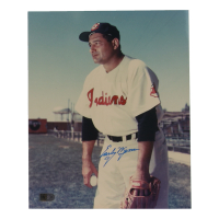 Early Wynn Signed Indians 8x10 Photo (AIV) at PristineAuction.com