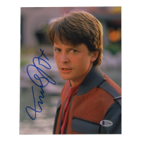 Michael J. Fox Signed "Back To The Future" 8x10 Photo (Beckett) at PristineAuction.com