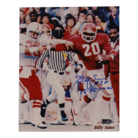 Billy Sims Signed Oklahoma Sooners 8x10 Photo Inscribed "78' Heisman" (AIV) at PristineAuction.com