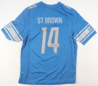 Amon-Ra St. Brown Signed Lions Nike Authentic Jersey (Beckett) at PristineAuction.com