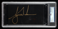 Tiger Woods Signed Cut (PSA) at PristineAuction.com