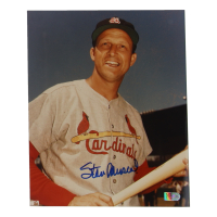 Stan Musial Signed Cardinals 8x10 Photo (AIV) at PristineAuction.com
